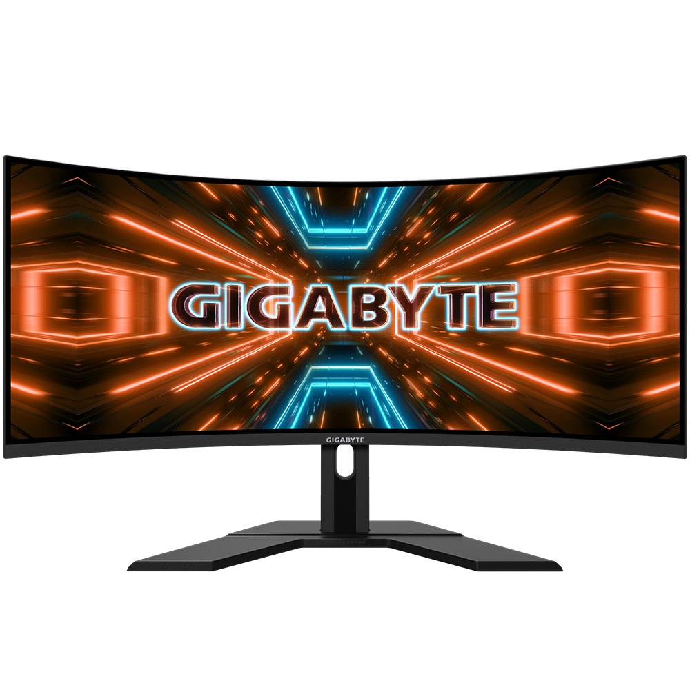 מסך גיימינג קעור Gigabyte G34WQC 34" QHD 144Hz 1ms