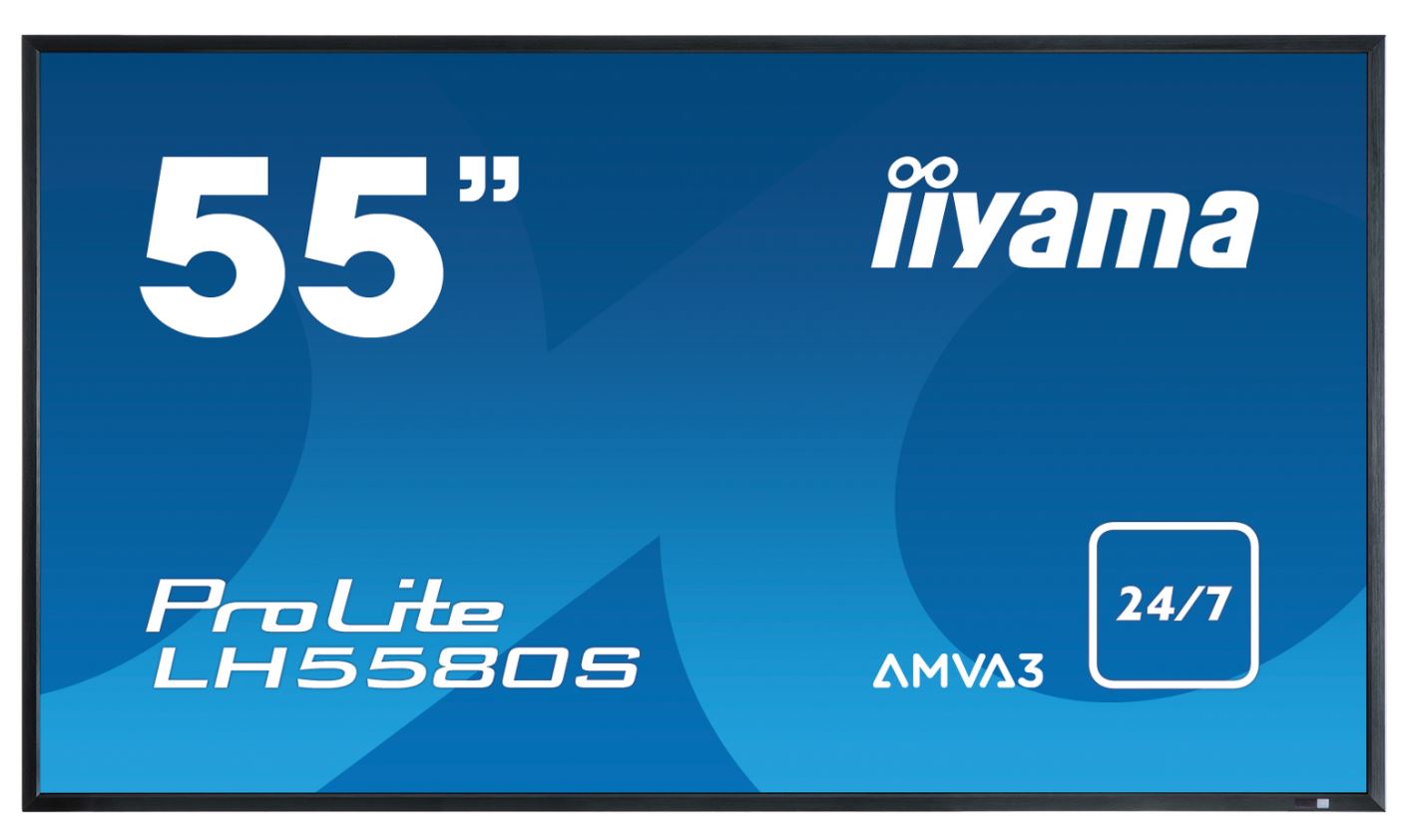 מסך IIYAMA Monitor 55" LH5580S-B1 Large Format Display 24/7 Operation OPS/BNC/S-video