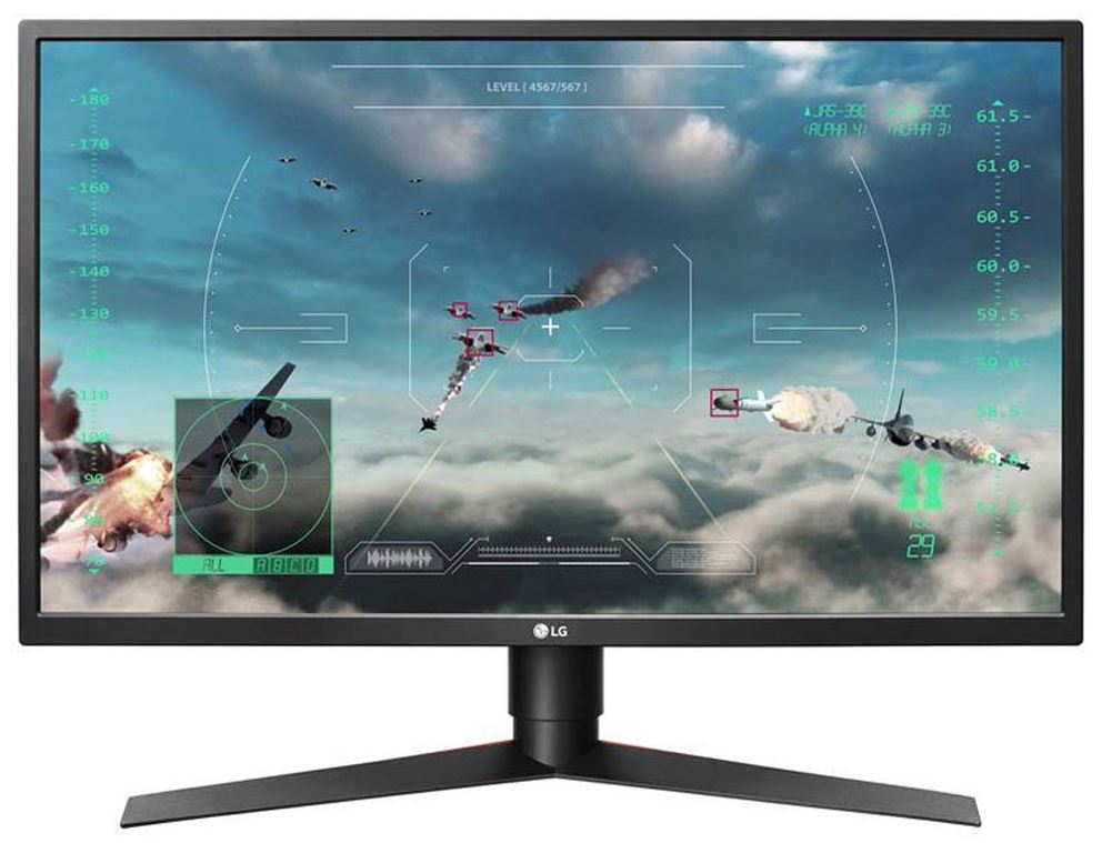 מסך גיימינג LG 27" LED 27GK750F-B FHD 240Hz