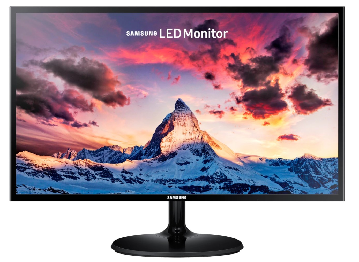 מסך מחשב Samsung 23.5" LED S24F350FH PLS Panel HDMI