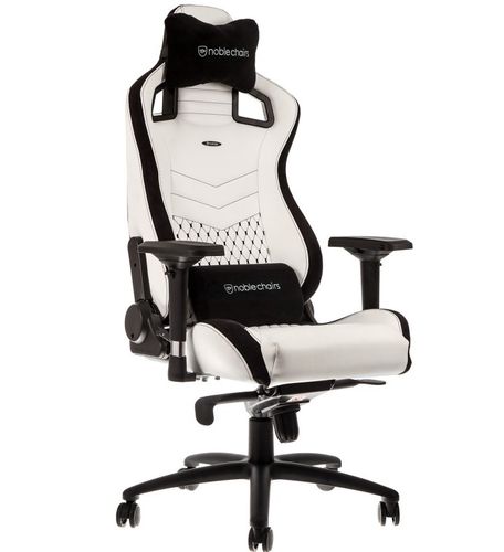 כסא גיימינג Noblechairs EPIC Gaming Chair White/Black