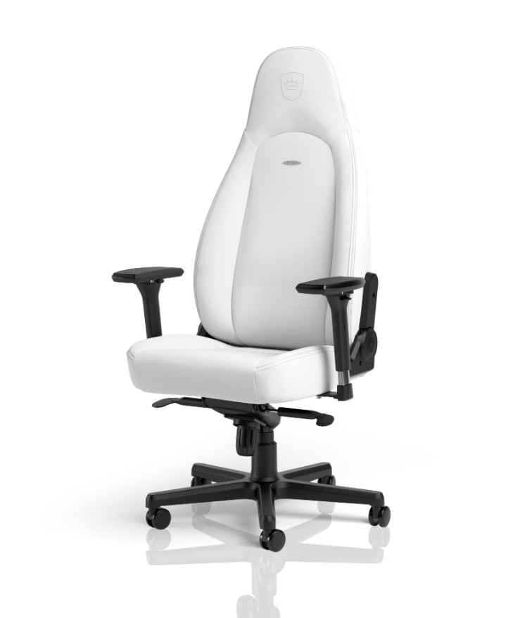 כסא גיימינג Noblechairs ICON Gaming Chair White Edition