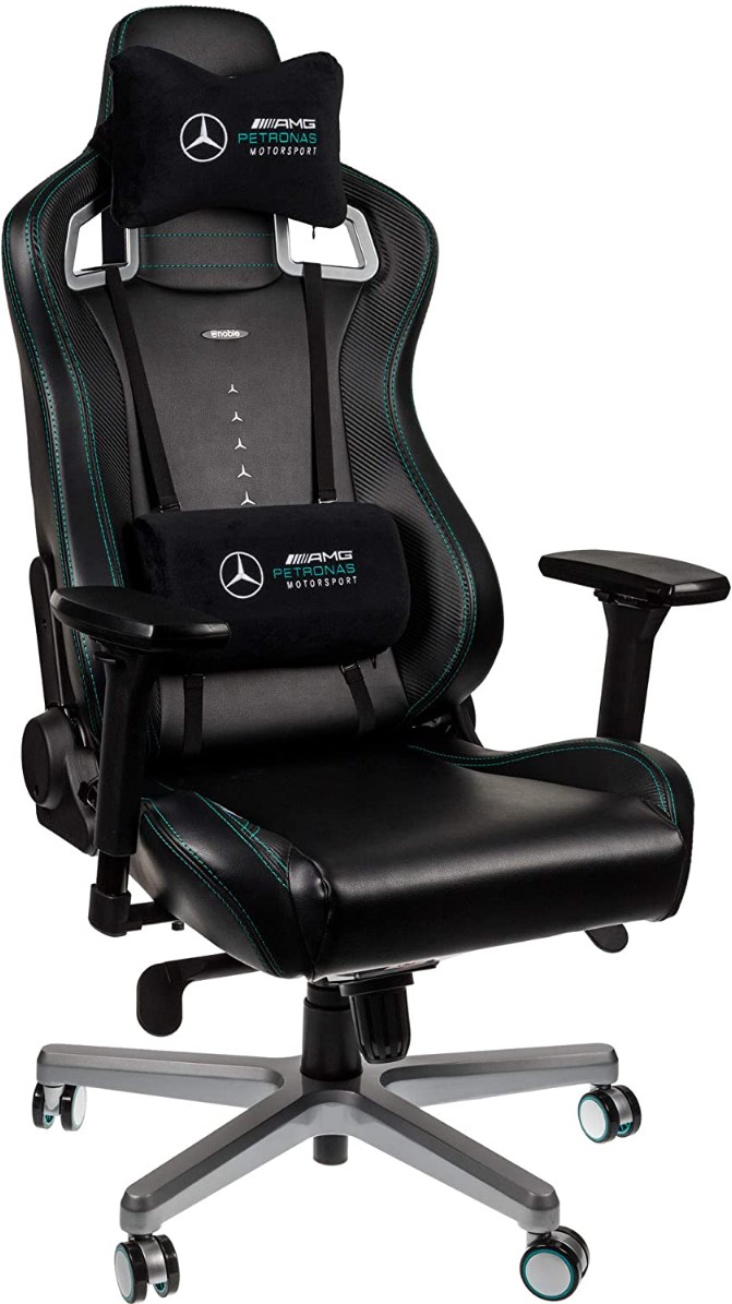 כסא מנהלים Noblechairs Mercedes AMG Petronas Motorsport Edition