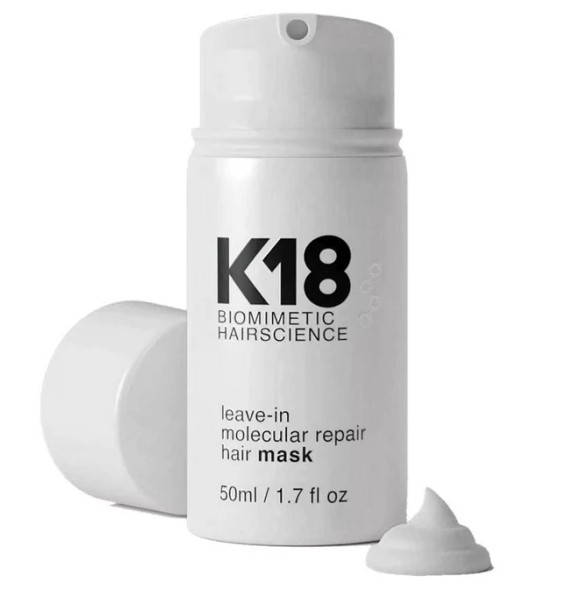 מסכה לתיקון ושיקום מולקולרי של השיער 50 מ"ל K18 Molecular Repair Hair Mask