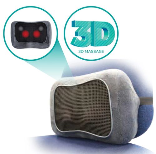 כרית עיסוי שיאצו 3D מקצועית Medics Care MC-9880