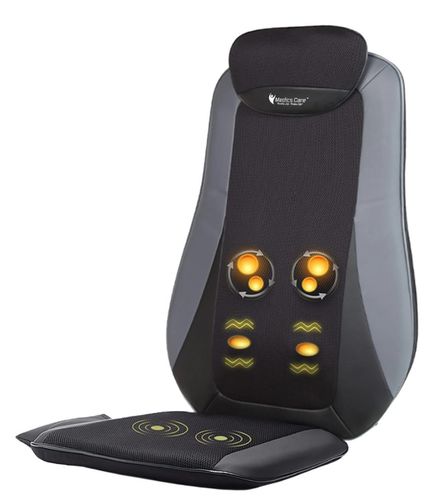 מושב עיסוי שיאצו וחימום לגב Medics Care MC-2850