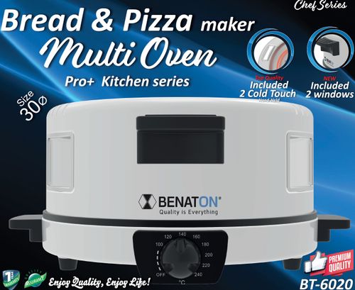 אופה פיתות ופיצות Benaton BT-6020