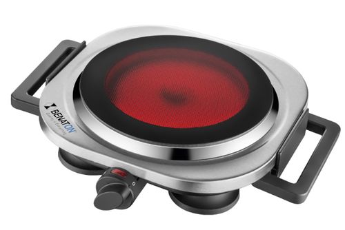 פלטת בישול קרמית יחיד עם ידיות מתקפלות Benaton BT-1061