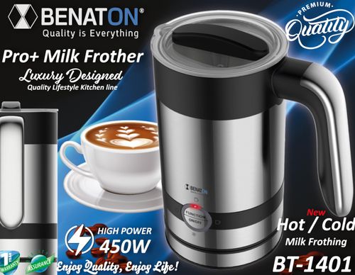 מקציף חלב מחמם Benaton BT-1401