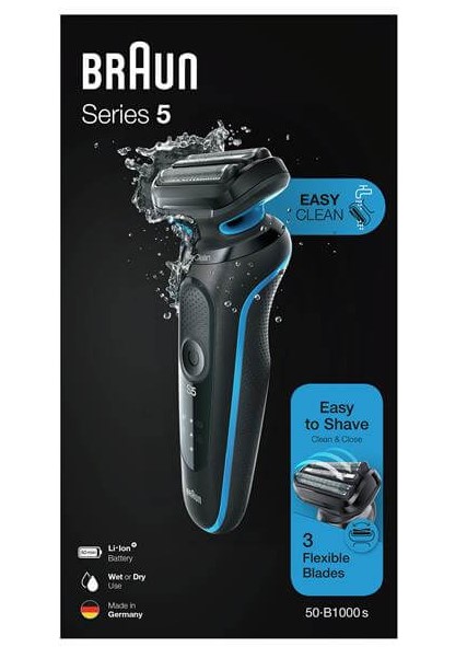 מכונת גילוח Braun 5 50-B1000s