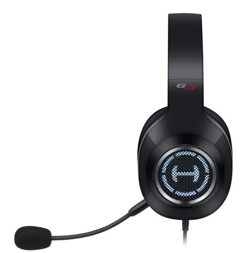 אוזניות קשת עם חיבור USB לגיימינג בצבע שחור Edifier G2II Gaming 7.1 Headphones with NC 50mm