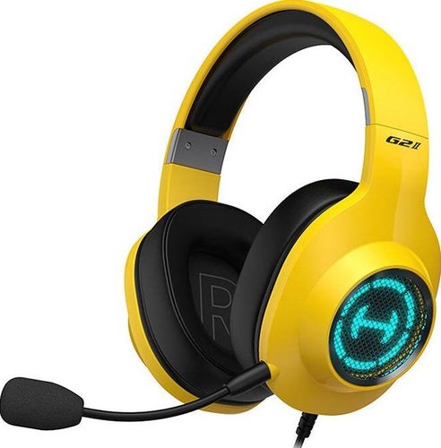 אוזניות קשת עם חיבור USB לגיימינג בצבע שחור Edifier G2II Gaming 7.1 Headphones with NC 50mm