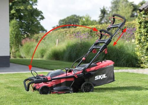מכסחת דשא 40V(2x20V) Brushless רוחב 43 ס