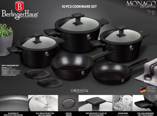 סט 5 כלי בישול איכותיים Berlinger Haus Monaco BH-7081