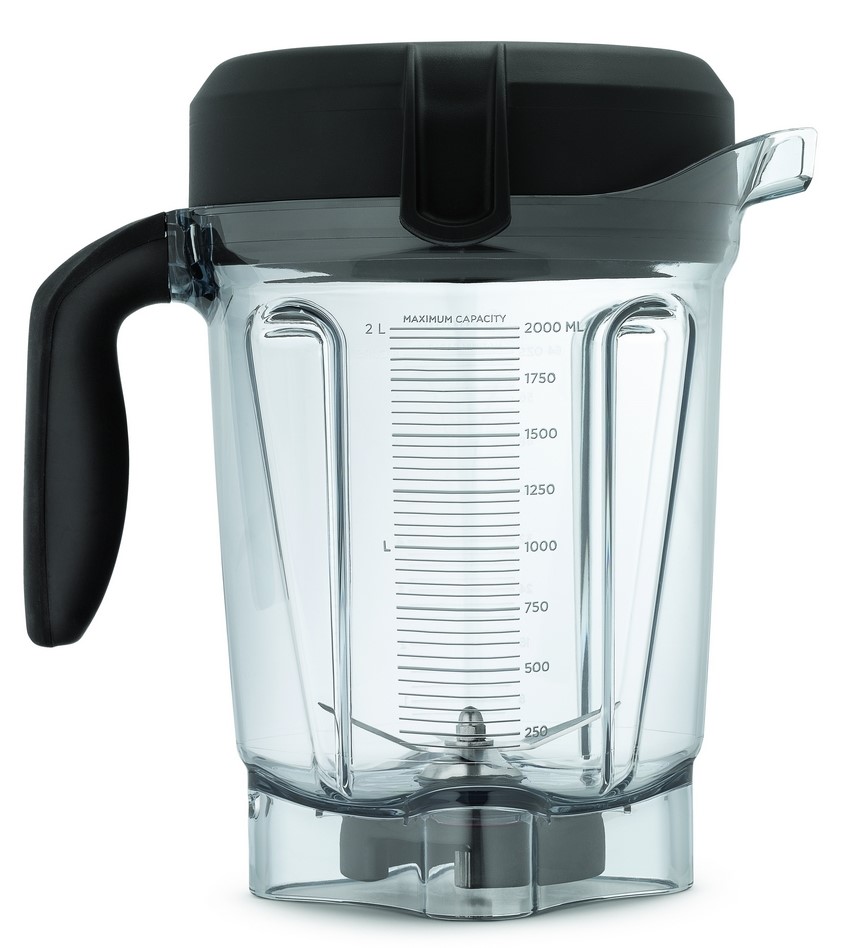 קנקן נמוך לבלנדר ויטמיקס 2 ליטר עבור דגמי Vitamix Pro