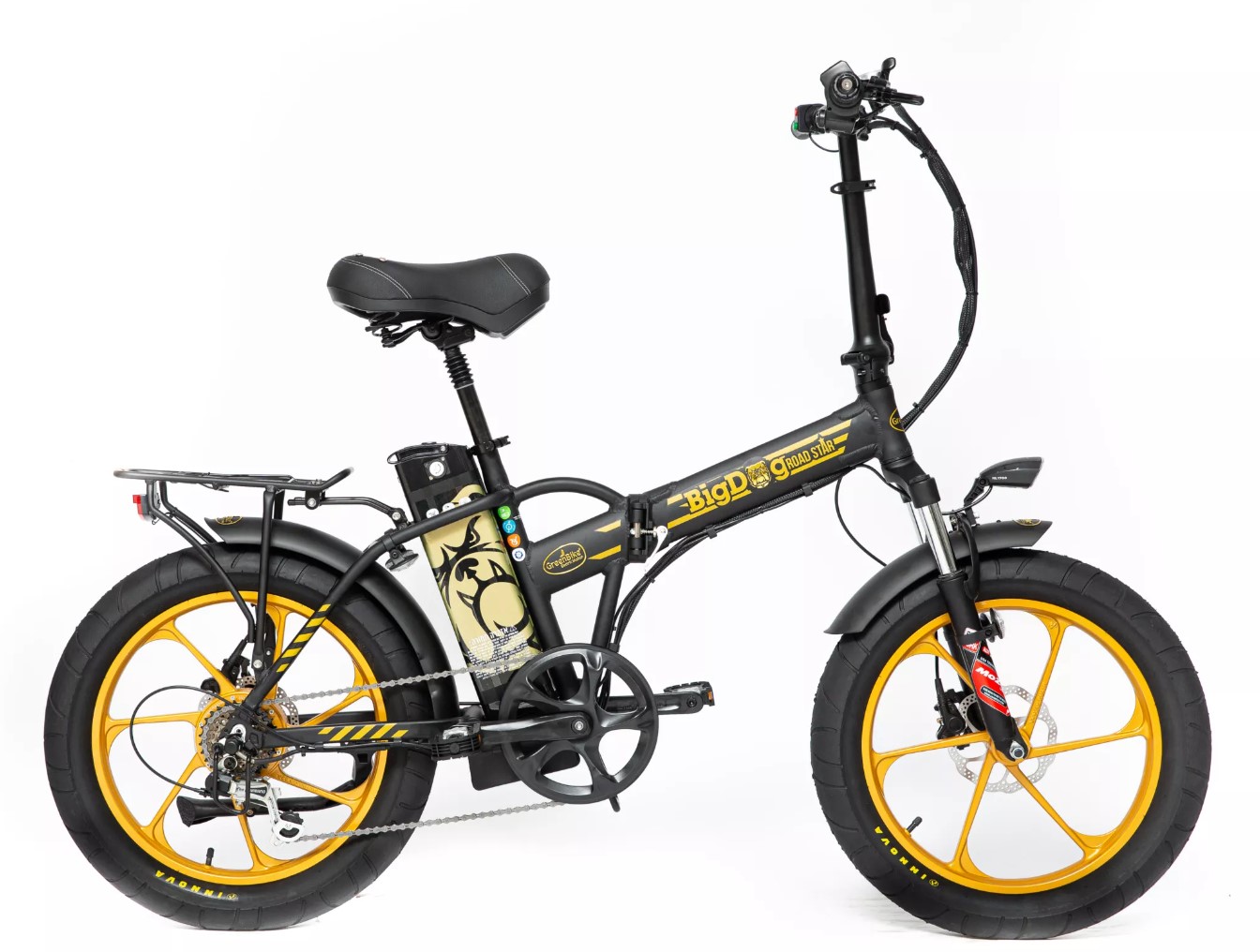 אופניים חשמליים מיני פט GreenBike Big Dog RoadStar