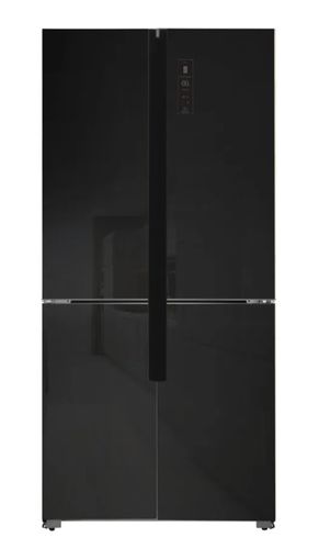 מקרר 482 ליטר 4 דלתות זכוכית שחורה Germaine KDCD492BL