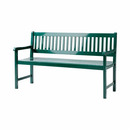 ספסל גינה תלת מושבי ירוק BRIGHTON bench