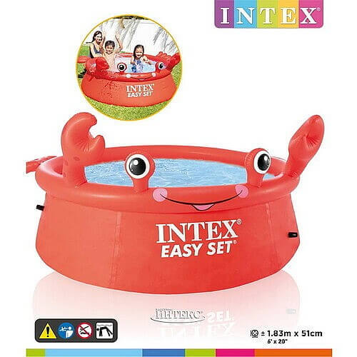 בריכת קערה בצורת סרטן שמח  183X51 ס