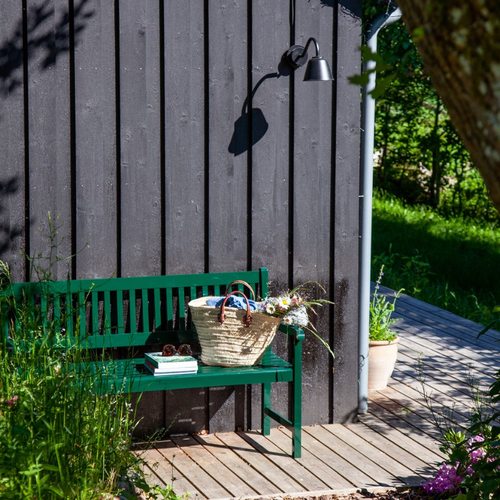ספסל גינה דו מושבי ירוק  BRIGHTON bench