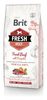 מזון לכלב בריט פרש גור גזע גדול בקר ודלעת 12 ק"ג Brit Fresh