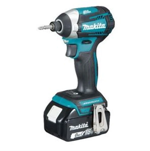 סט מברגת אימפקט נטענת Makita DTD154RTE BL 18V סוללות 5AH ומטען