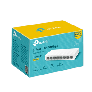 מתג 8 יציאות מהירות TP-Link LS1008 8P 100