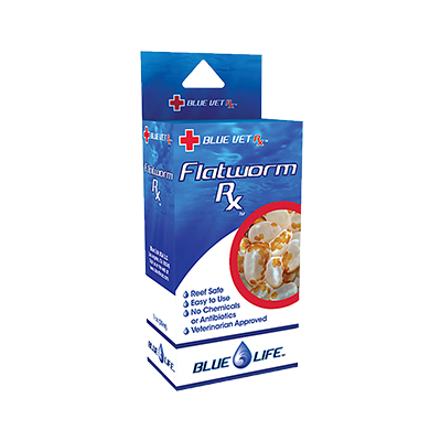 בלו לייף תכשיר נגד חשופיות פלטוורמס 30 מ"ל Blue Life Flatworm RX