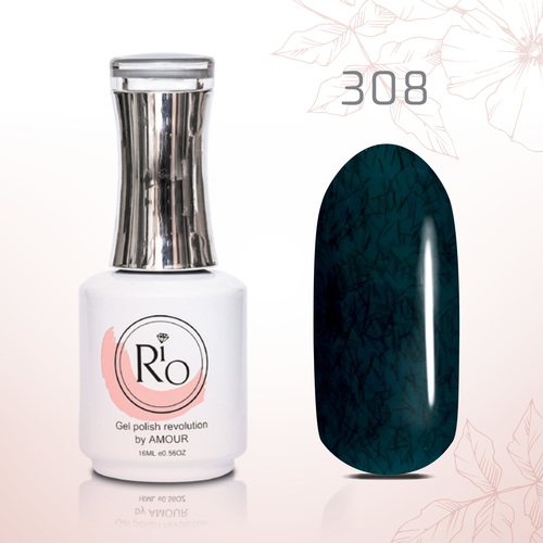 לק ג'ל ריו - Rio - 308