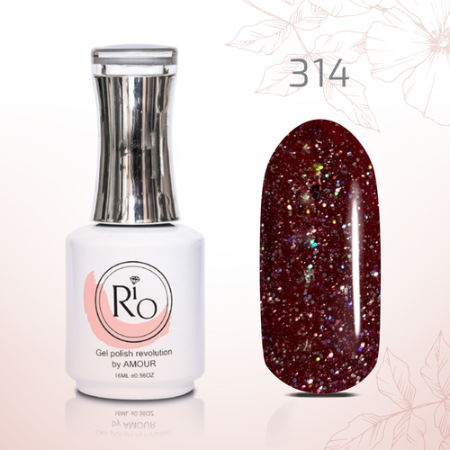 לק ג'ל ריו - Rio - 314