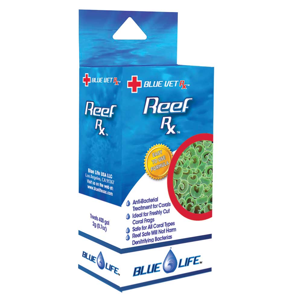 בלו לייף תכשיר נגד זיהומים באלמוגים 2 גרם Blue Life Reef RX
