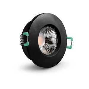 שקוע שחור ELFIN SYLVANIA LED 6W IP65  - גוון אור משתנה בלחיצת כפתור