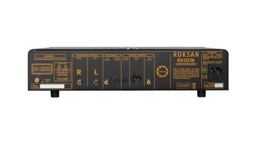 נגן Roksan K3 CD Di - e קרטון פתוח! צבע שחור בלבד!