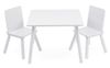 סט שולחן ו 2 כסאות מעץ לילדים דגם מורל ‏‏‏‏Morell - לבן