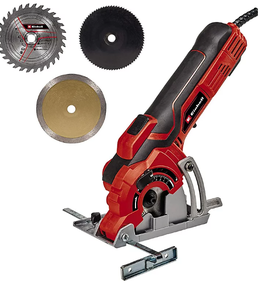משור עגול רב שימושי מיני TC-CS 89 כולל 3 להבים Einhell