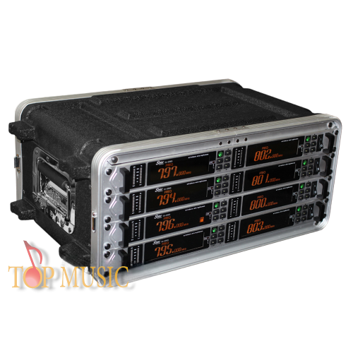 זוג מיקרופונים UHF מקצועי
