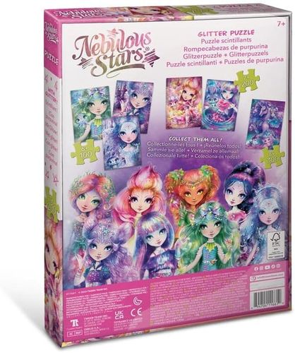 פאזל מנצנץ 200 חלקים נבולוס פטוליה ופלומה