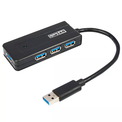רכזת STLAB ST-U-2650 4-Port USB3 Hub