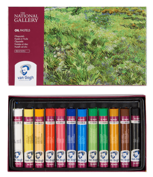 סט 12 פסטל שמן Van Gogh Oil Pastels