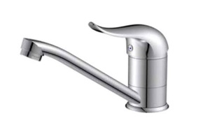 ברז פרח נמוך פיה מסתובבת ניקל מבריק 2305S סיוון אופיר