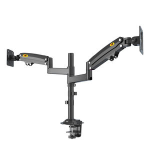 זרוע שולחנית כפולה לשני מסכי מחשב עד 32 "MAXXTRO -AD023-LS1