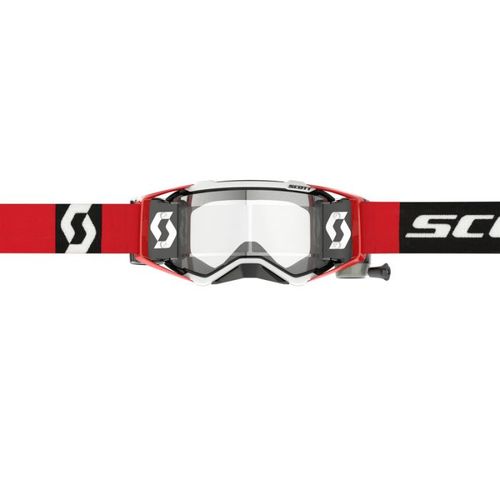 משקפי אבק Scott Goggle Prospect Wfs Clear Works אדום/שחור