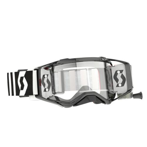 משקפי אבק SCOTT Scott Goggle Prospect Wfs Racing Clear Works שחור/לבן V2024