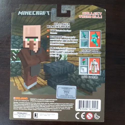 דמות בלאקסמית - MINECRAFT