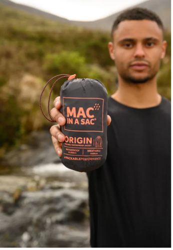 מעיל גשם MAC ORIGIN פחם