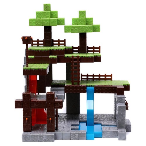משחק הבניה מבנה גדול עם 2 דמויות - 32852 Jada Mincraft