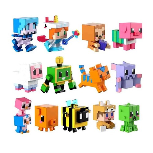 מיני פיגורינות סדרה 18 - MINECRAFT