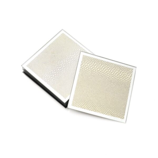 סט תחתיות מרובעות עיטור זהב