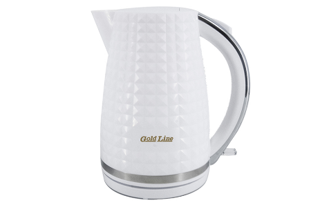 קומקום לבן מעוצב Gold Line ATL-725W