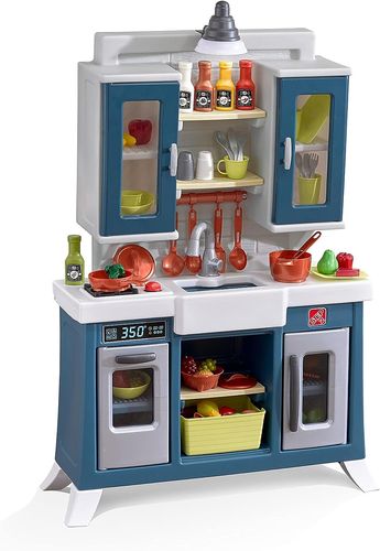 מטבח לילדים דגם גורמה עם תאורה, אפקטים קוליים ו 24 אביזרי משחק 4964